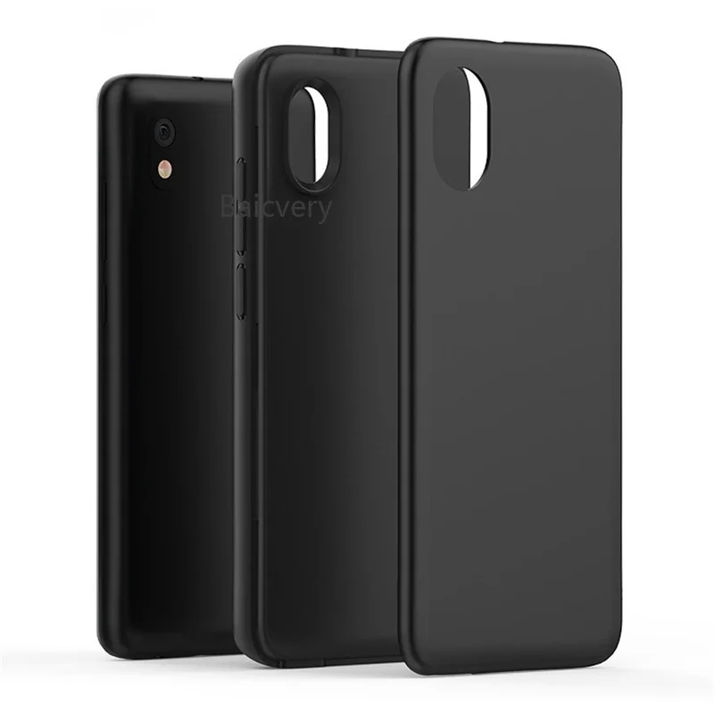 Мягкий чехол для TCL L7 5102K / UI 5102K / UI 5102x / UI V3CDT, мягкий силиконовый черный защитный чехол из ТПУ