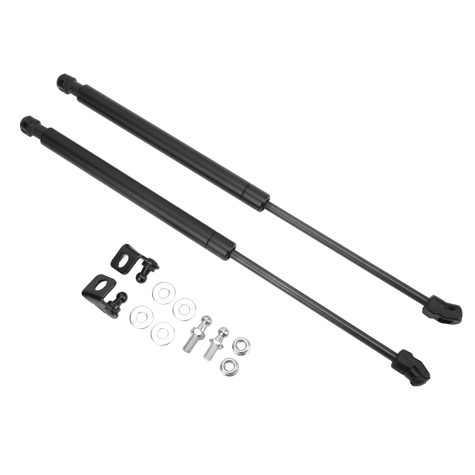 

Пара опор для подъема капота из углеродистой стали — замена газовых амортизаторов для Sienna (2018+), простота установки, поддерживает вес капота Sec