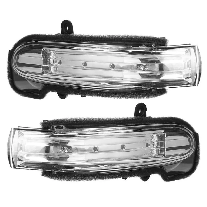 Voor Mercedes-Benz C-Klasse W203 C230 C240 C32 2004 2005 2006 2007 4 Deurs Auto Led Spiegel Richtingaanwijzer Licht 2038201521 2038201621