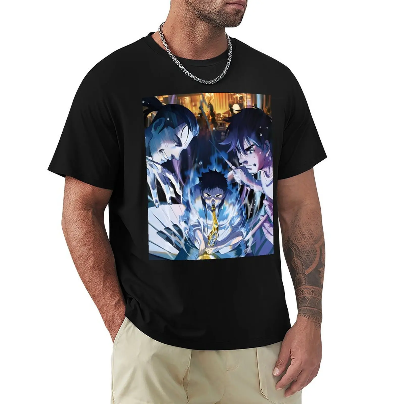 

Blue Giant - Cover Image T-Shirt funny costumes anime t shirts T-shirts man mens tall t shirts
