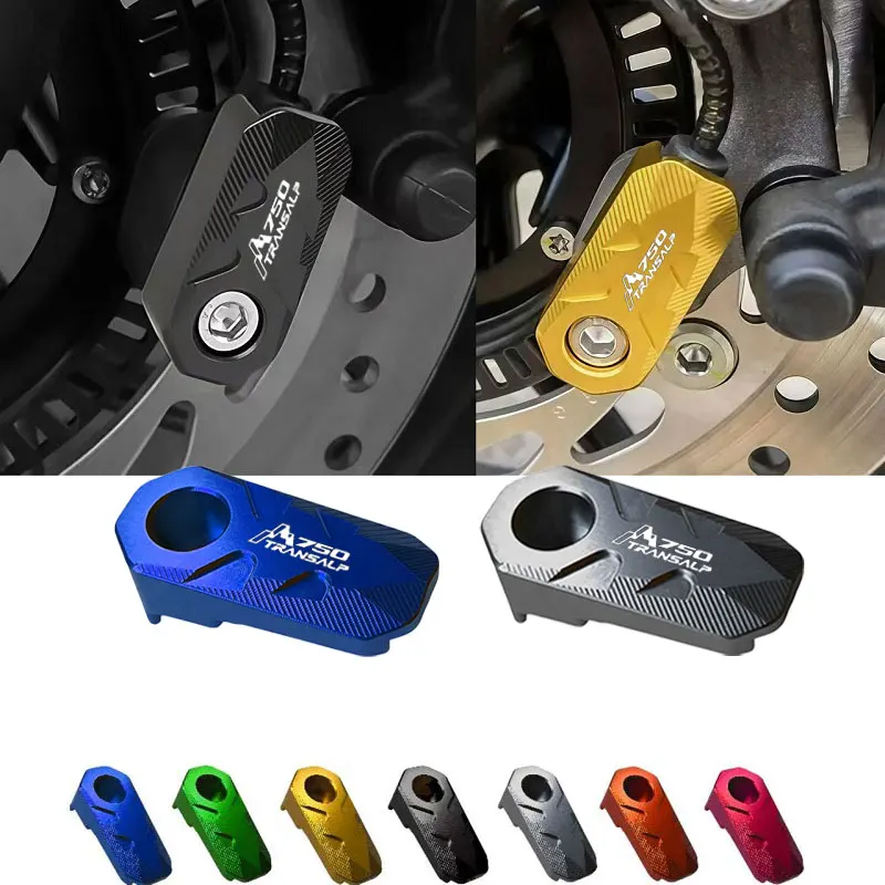For HONDA CB750 XL750 TRANSALP 750 XL 750 CB 750 1000 CNC Aluminum Motorcycle ABS Sensor Guard Anti-Collision Protective Shell