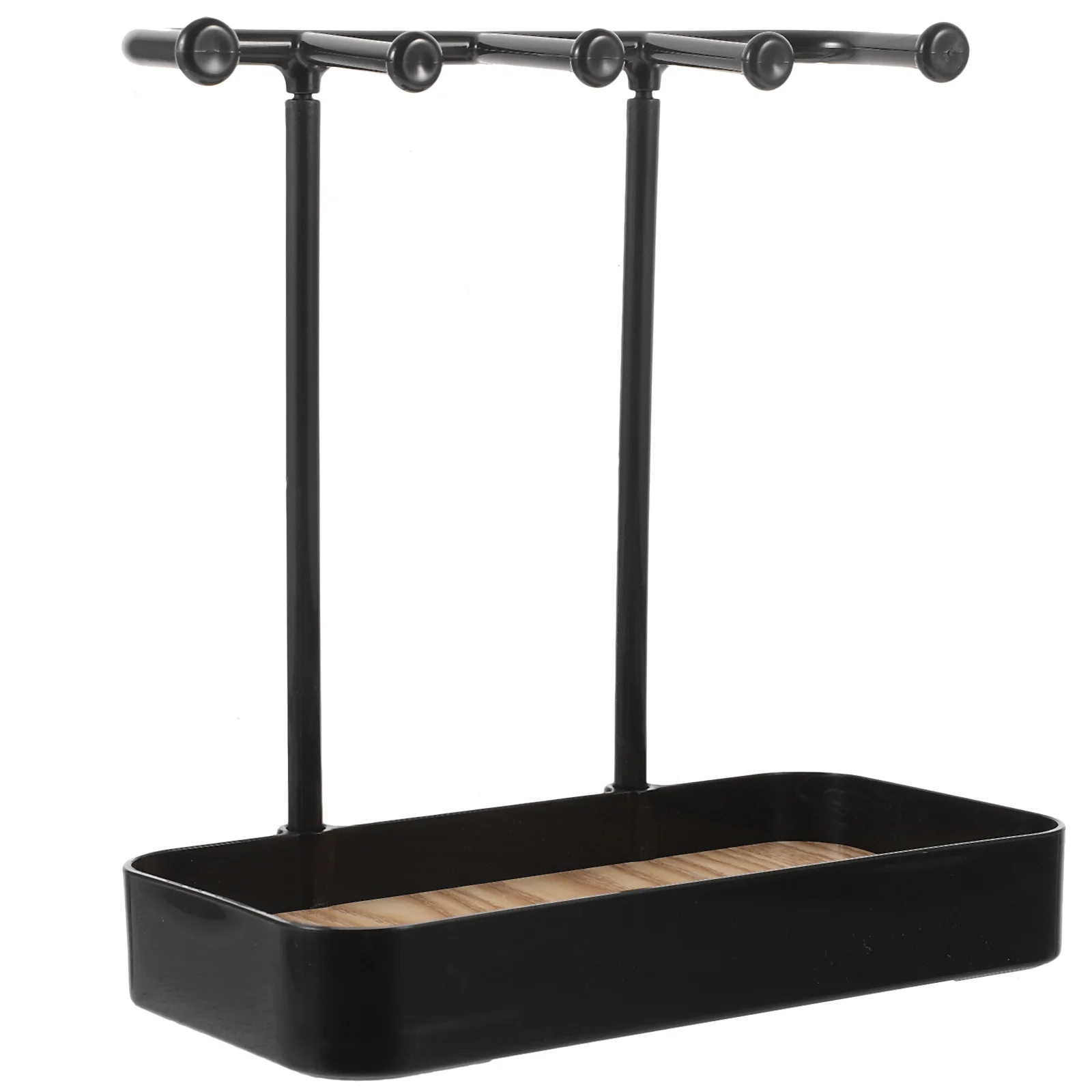 

Jewelry Stand Organizer Display Rack for Necklaces Bracelets Earrings Rings Keychains Hanging Storage Solution Bedroom Living