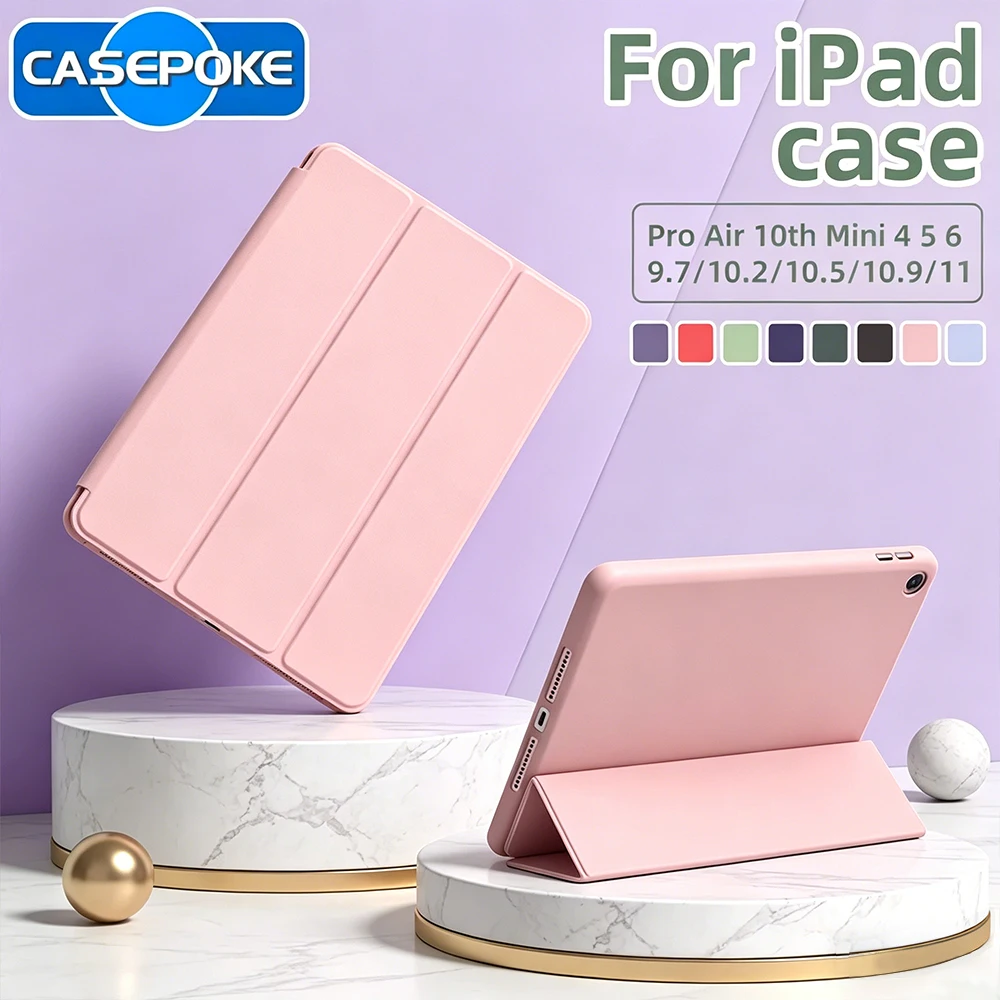 New Slim Smart Cover For iPad 7/8/9/10th Gen 11th A16 2025 P