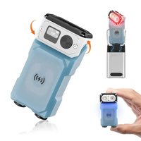 180 Degree EDC Keychain Flashlight Twist Ip65 Waterproof WUBEN X3 Flashlight with Rechargeable Charging Box