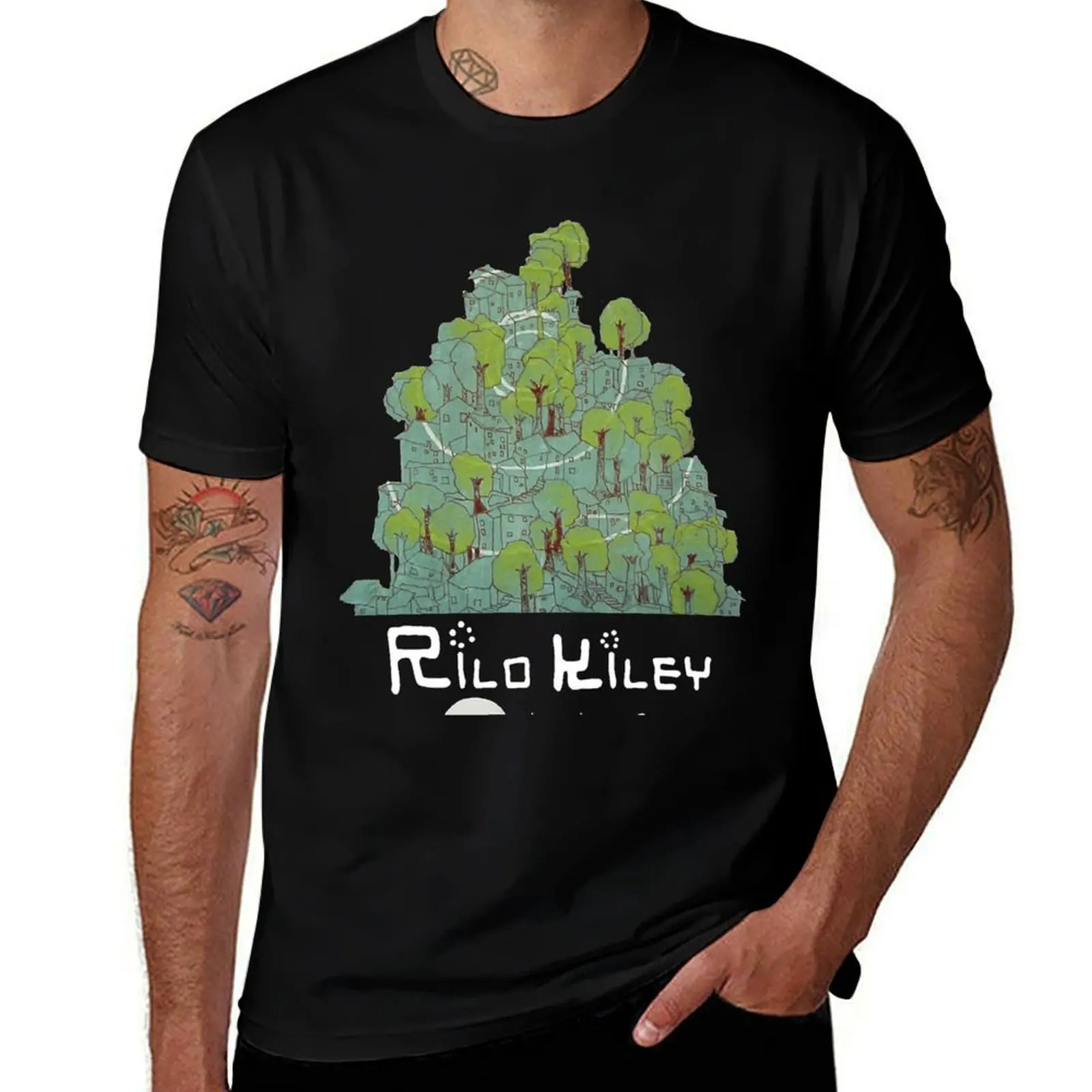 

RILO KILEY Essential T-Shirt man t shirts for men t shirts cotton 100%