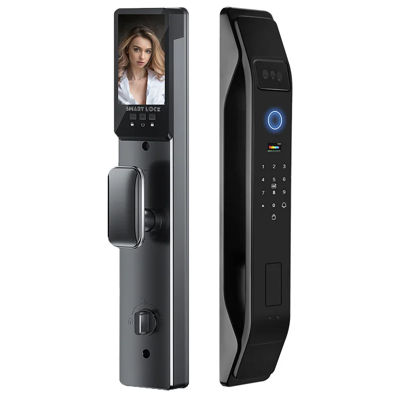 Digital biometric palm vein lock fingerprint palm print recognition door lock graffiti fingerprint smart lock