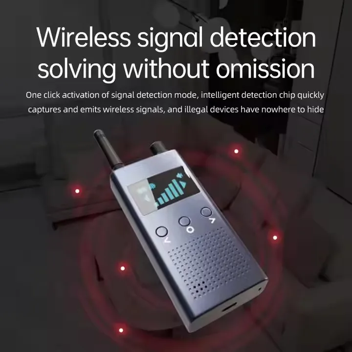 새로운 T19 프라이버시 가드: 6가지 모드 감지 - 무선/카메라/GPS 로케이터, 레이저 렌즈 스캔, 400mAh, 1.77인치 디스플레이