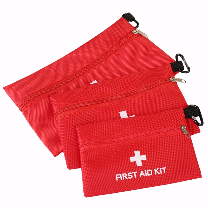 Botiquín de primeros auxilios portátil, resistente al agua, estuche para kits de emergencia, solo para campamento al aire libre, viajes, pesca, tratamiento médico de emergencia