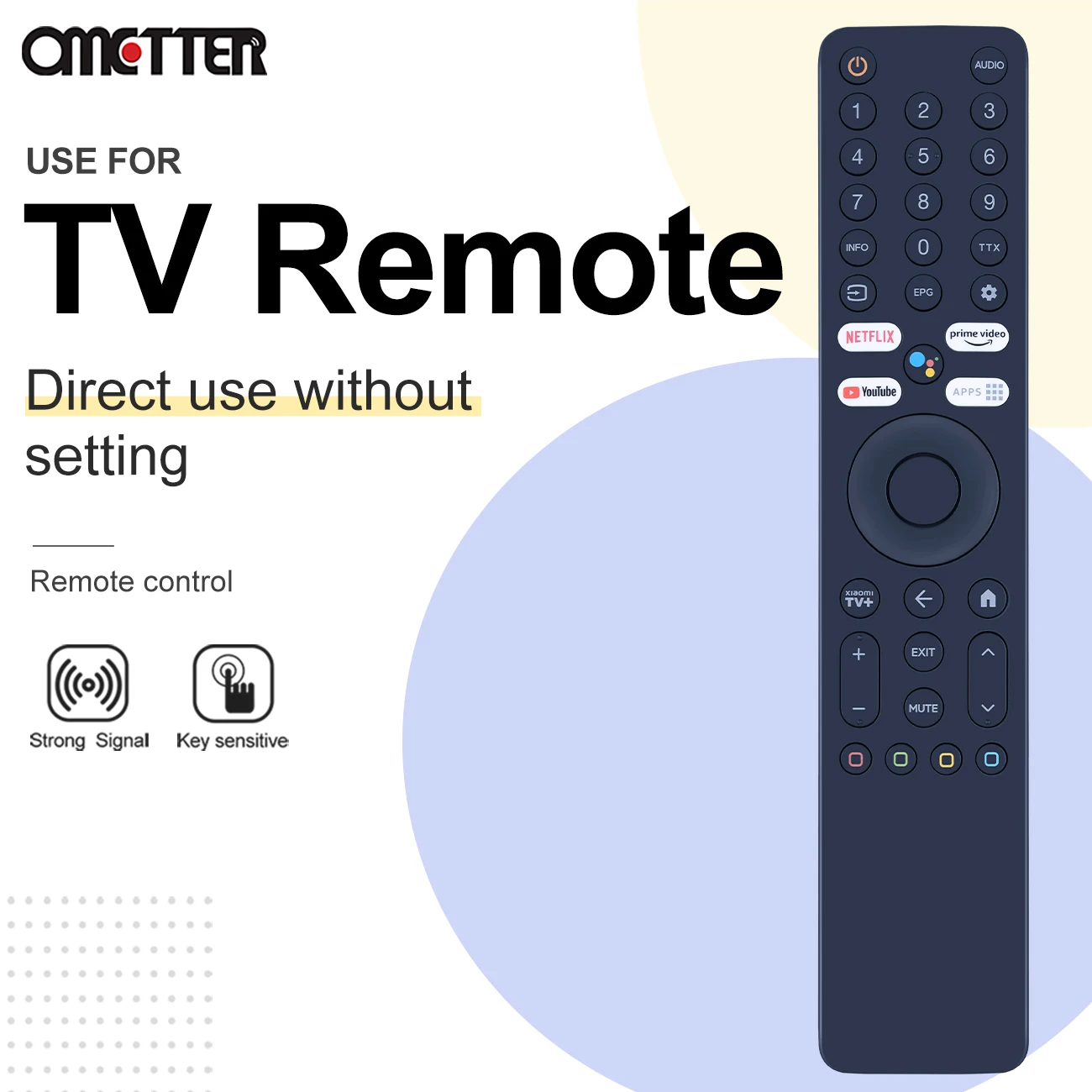 NEW XMRM-ML Voice REMOTE CONTROL for Xiaomi Ultra HD 4K QLED TV Q2 50\