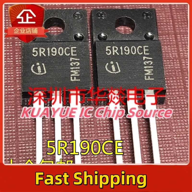 10PCS-30PCS/ 5R190CE  IPA50R190CE TO-220F 550V 63A   Fast Shipping Quality Guarantee