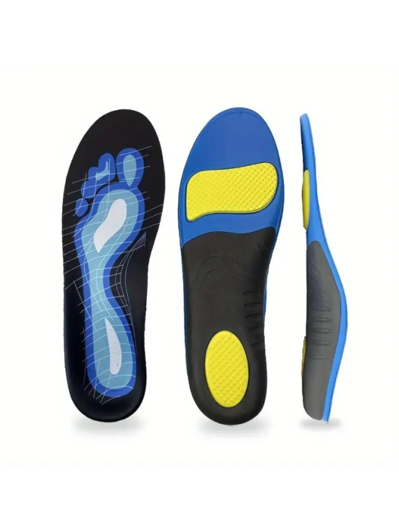 1 Pair Arch Support Shoe Insoles Physical Correction Flat Fe