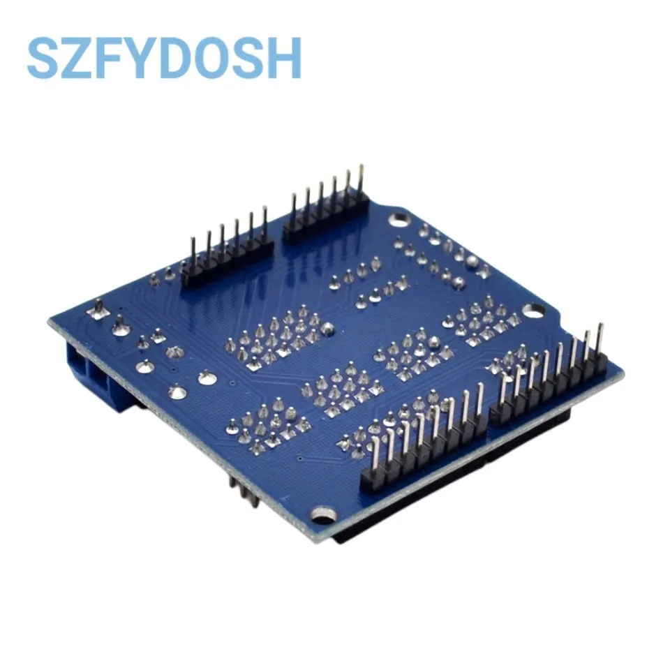 Sensor Shield V5.0 scheda di espansione del sensore per UNO MEGA R3 V5 per Arduino blocchi elettronici di parti di robot