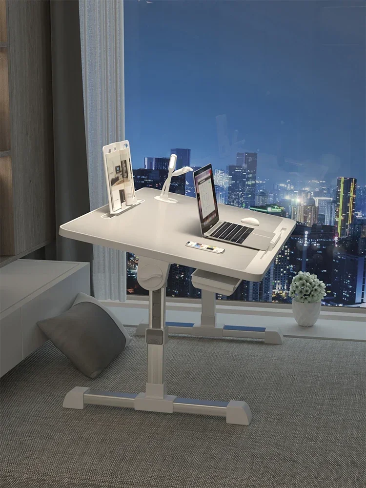 

Liftable folding simple bay window, lazy small table, laptop desk