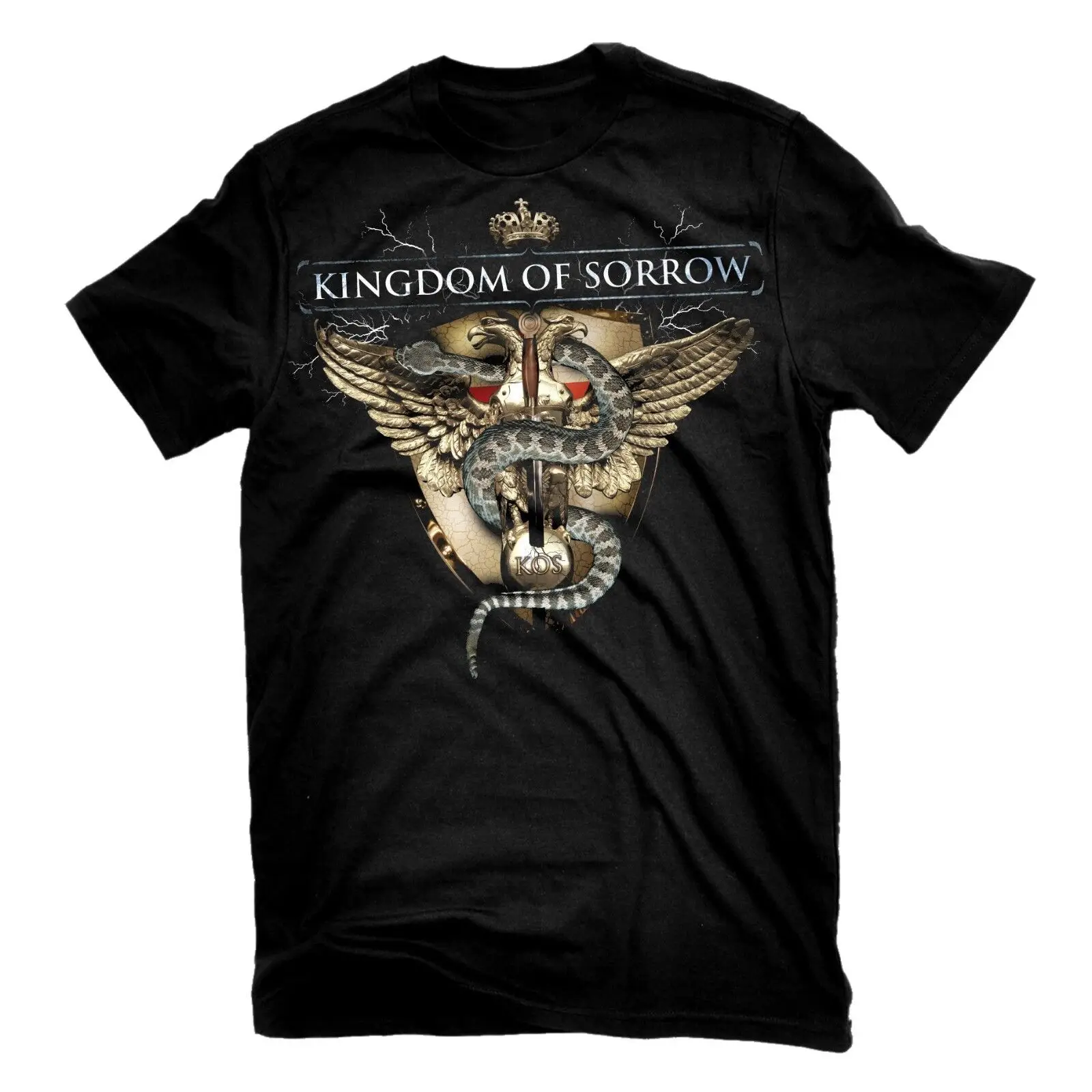 KINGDOM OF SORROW Iron Eagle T-Shirt NEW! Relapse Records TS3015