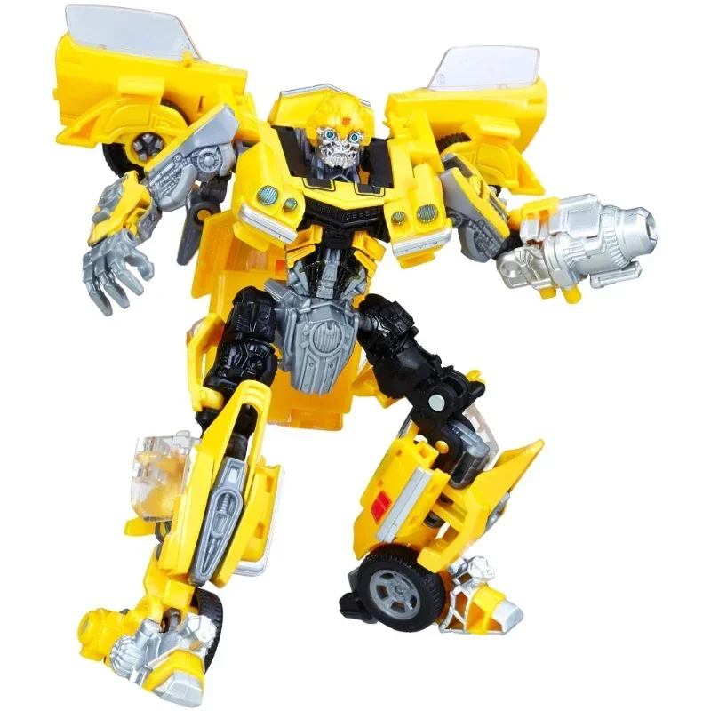 W magazynie Takara Tomy Transformers SS Series SS-01 D-Class Bumblebee Camaro1977 Figurki akcji Robot Figurki kolekcjonerskie Model