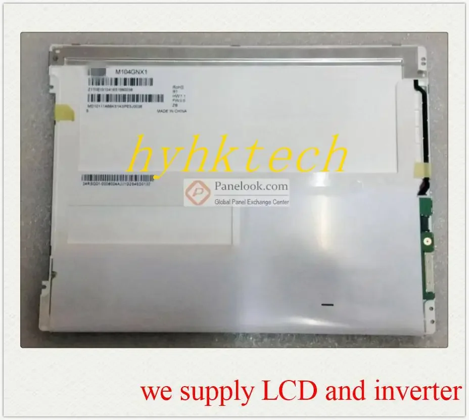 M104GNX1 M104GNX1 R1 LCD TFT de 10,4 pulgadas, nuevo y original en stock, probado antes del envío