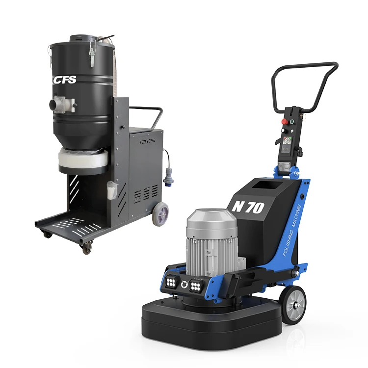 Large Capacity Automatic Cleaning System Industrial Vacuum Cleaner Floor Grinder Industrial Vacuum Cleaner