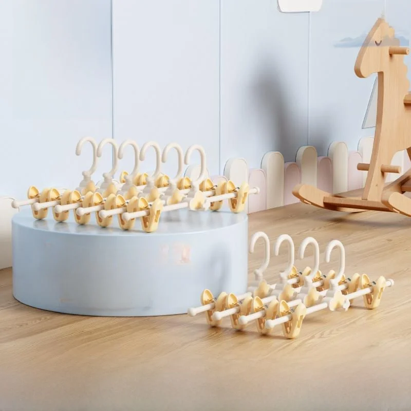 

Children's Pants Hanger Skirt Clip Powerful No-Trace Anti-Slip Multi-Functional Clothesline Home Storage Organizer