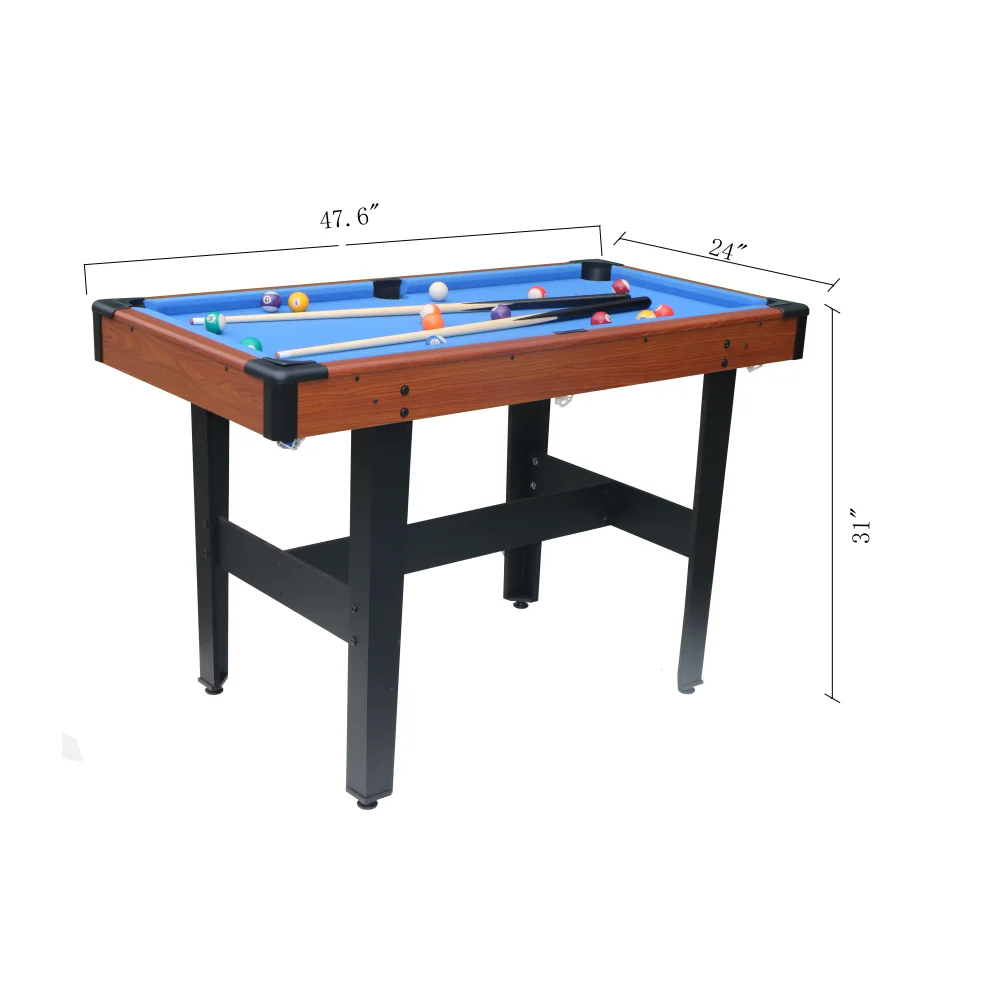 48" 3-in-1 Multi Game Table – Pool, Glide Hockey & Table Tennis Combo 2