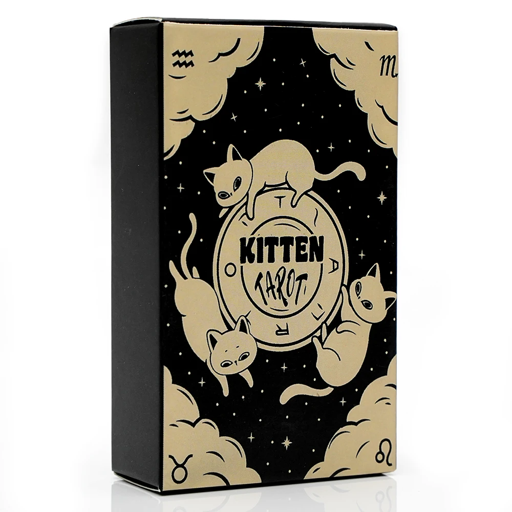 Kittens Tarot Card Deck Unlock The Future Fortune Telling Fate Games Cat Lovers