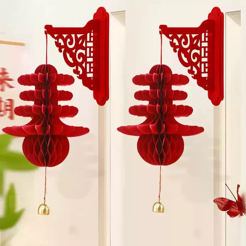 Horse Year New Year Decorations Festive Door Hangings For 2026 New Year's Day Spring Festival Scene Decorations