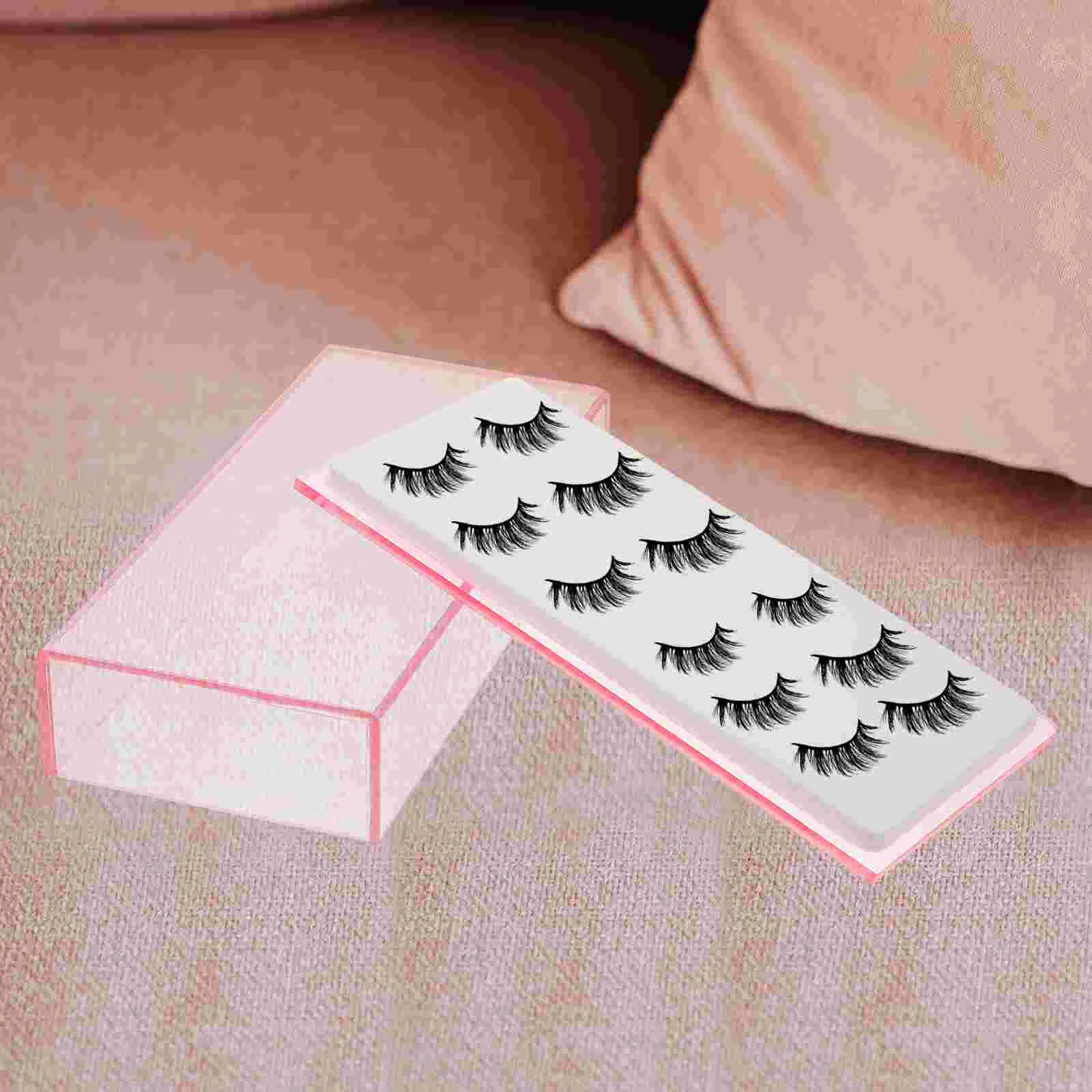 

Storage Box False Eyelash Miss Travel Fake Lashes Eyelashes Makeup Case Acrylic Container