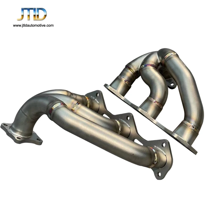 Performance Stainless Steel Decat Exhaust Manifold Headers for Porsche 911 992 Turbo S Header