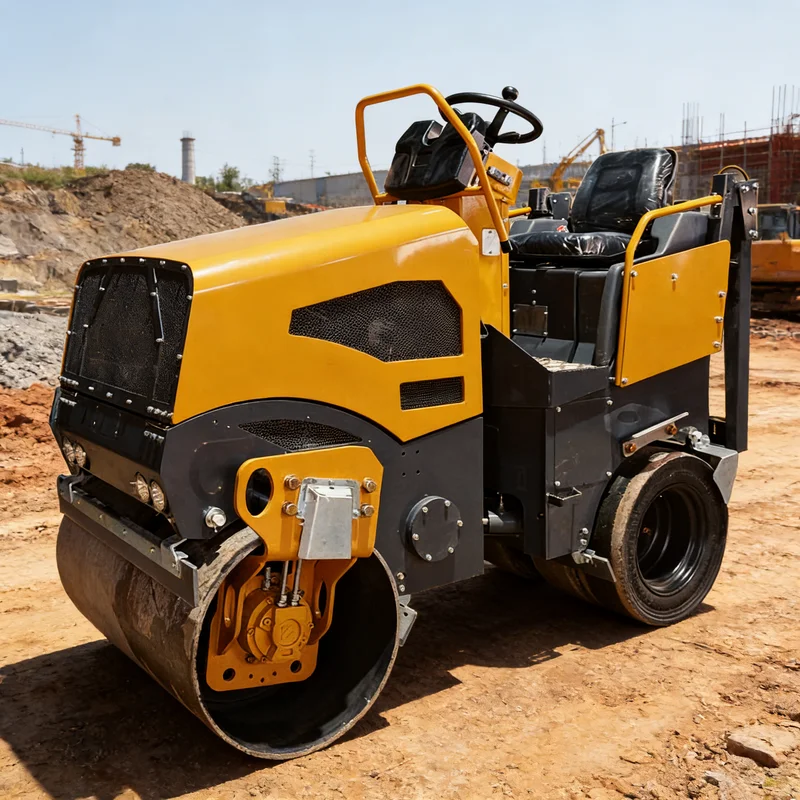 

Customized Tandem Vibratory Road Roller is the Standard Choice for Municipal Road Repair and Maintenance Work