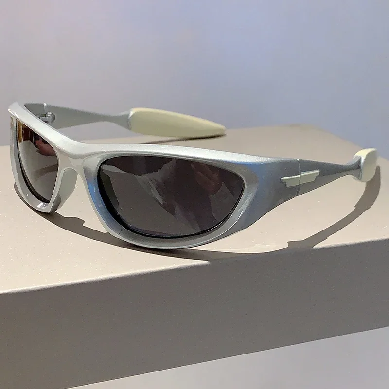 Y2K Punk Sunglasses Men New Outdoor Cycling Goggle Eyewear Women Ins Trendy Brand UV400 Protection Shades Gafas De Sol