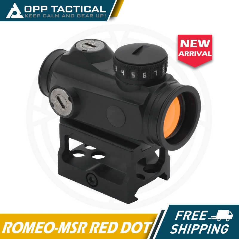 

ROMEO-MSR 2MOA Sealed Compact Red Dot Reflex sight w/ 1.41” Absolute co-witness Mount Full Original Markings