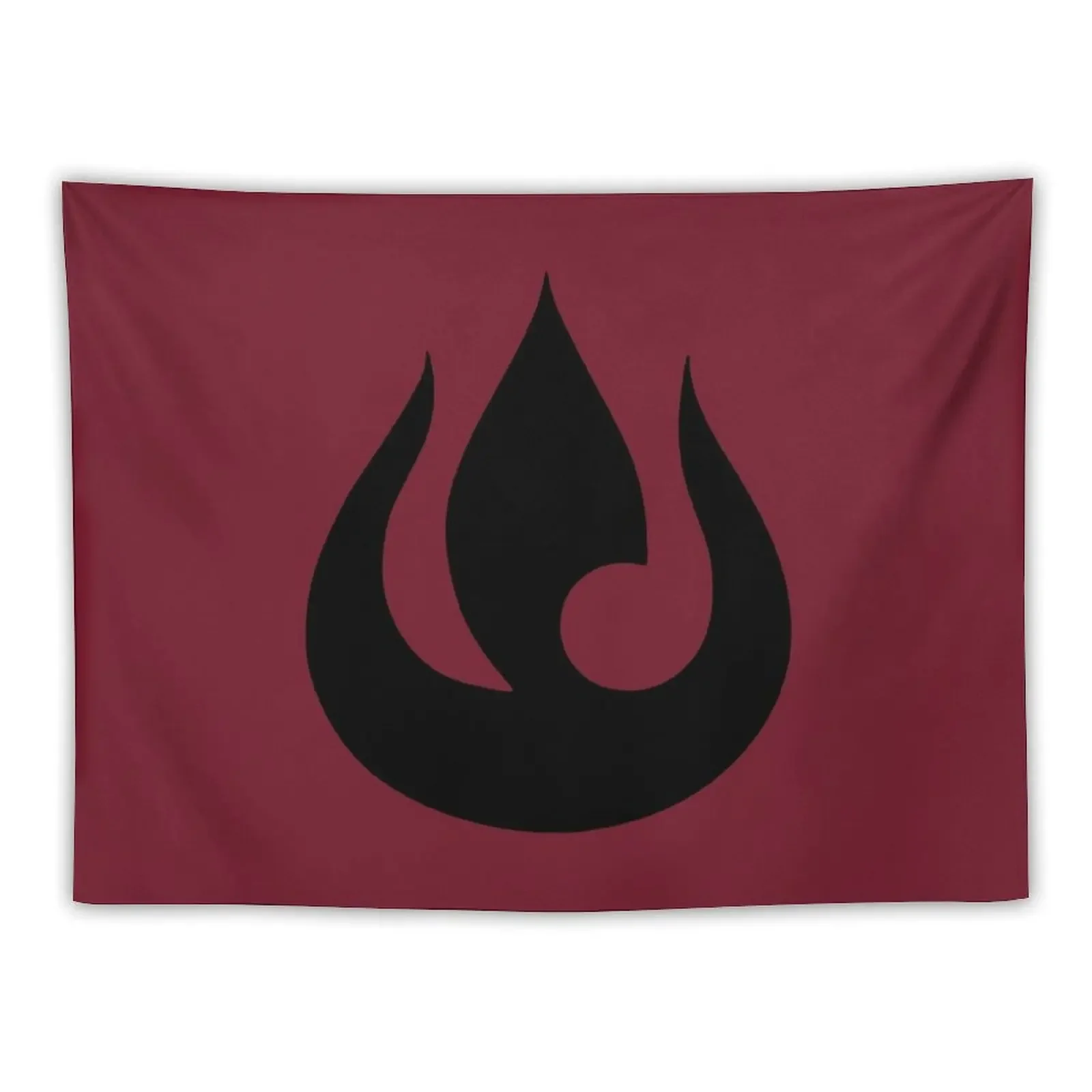 

Fire Nation Symbol Flag Tapestry Wall Decoration Items Room Decorations Aesthetics Room Decorations Aesthetic Tapestry