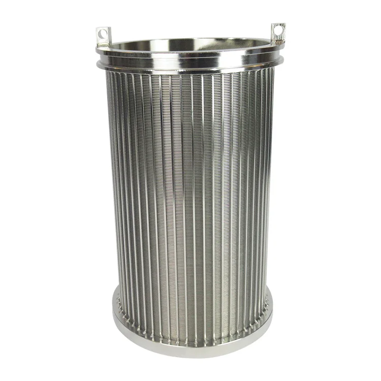 Manufacturer Wholesale High Quality Wedge Wire Screen Filter Stainless Steel Oil Filter