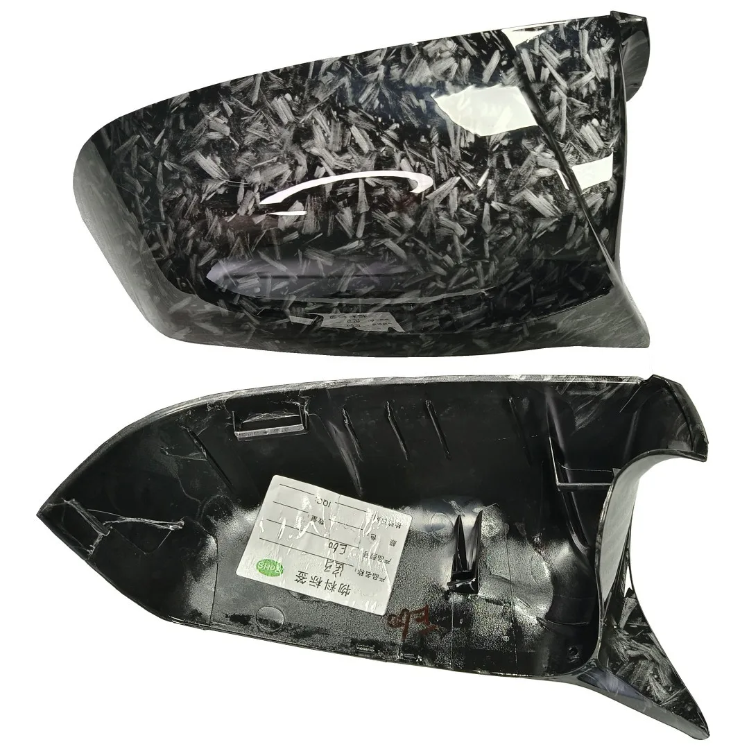 

For BMW 5 6 7series F12 F13 F01 F02 E60 Replacement Rearview Side Mirror Covers Cap car Accessories Carbon Fiber Gloss