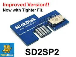 SD2SP2 Micro SD Card Adapter 1.2A SDLoader Mod Compatible with Nin-tendo Game-Cube NGC Serial Port 2 MicroSD Card Adapter