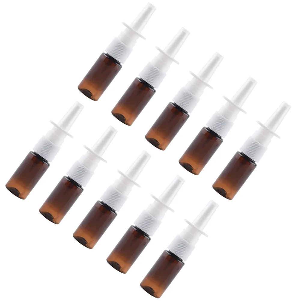 10 Stuks Parfumflesje Spray Flessen Neusspuit Vullen 10 Ml Pp Plastic Reizen Sub Containers Vloeistof Dispenser Neus