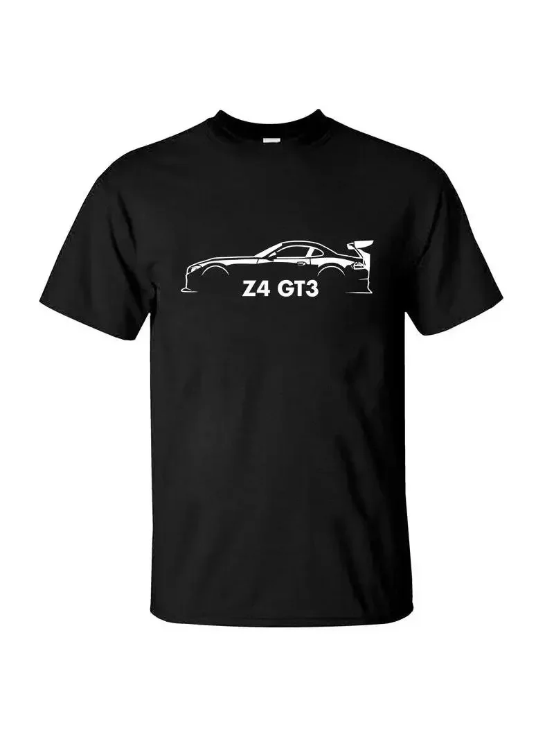 

Men T Shirt Casual Simple Z4 GT3 T-Shirt Tee Sport Racing Graphic Summer Short Sleeves 100% Cotton S-3XL Cool Tee