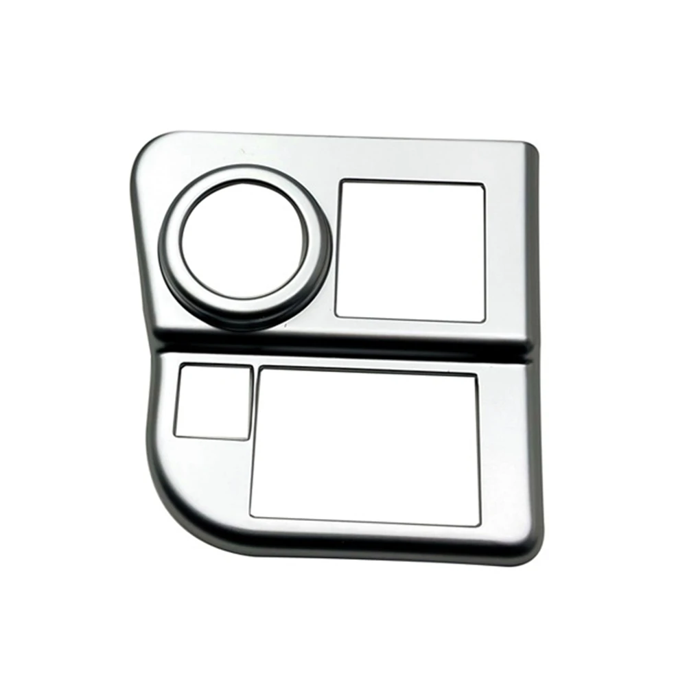 Car Matte Silver Engine Start One-Key Start Switch Button Frame Cover Trim for Daihatsu ATRAI / HIJET CARGO 2022+