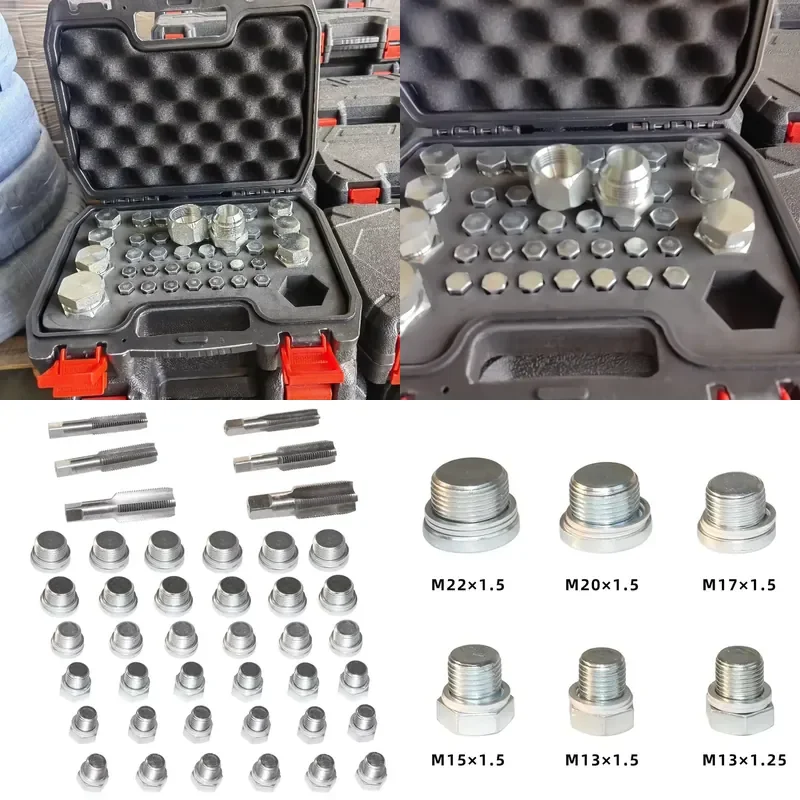 for Auto Tools 114 in 1 Oil Pan Screw Repair Kit Chinese Factory Direct Sale Leading Factory