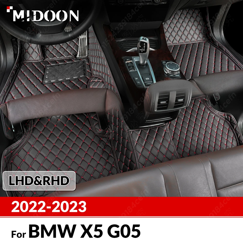 

Автомобильные коврики на заказ для BMW X5 2022 2023, автомобильный коврик, детали интерьера, аксессуары, детали защитных накладок