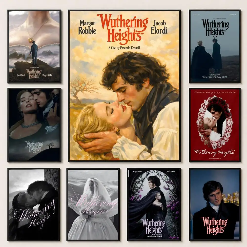 movie Wuthering Heights Poster Poster HD Printing Premium Style for Home Decor for Bedrooms Hallways Cafes Gift