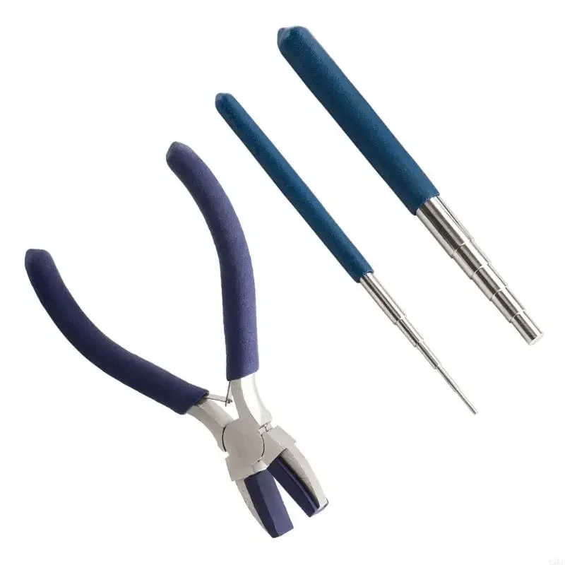 Hand winding tools, multi-purpose jewelry making fixtures, strong steel wire winding fixtures.