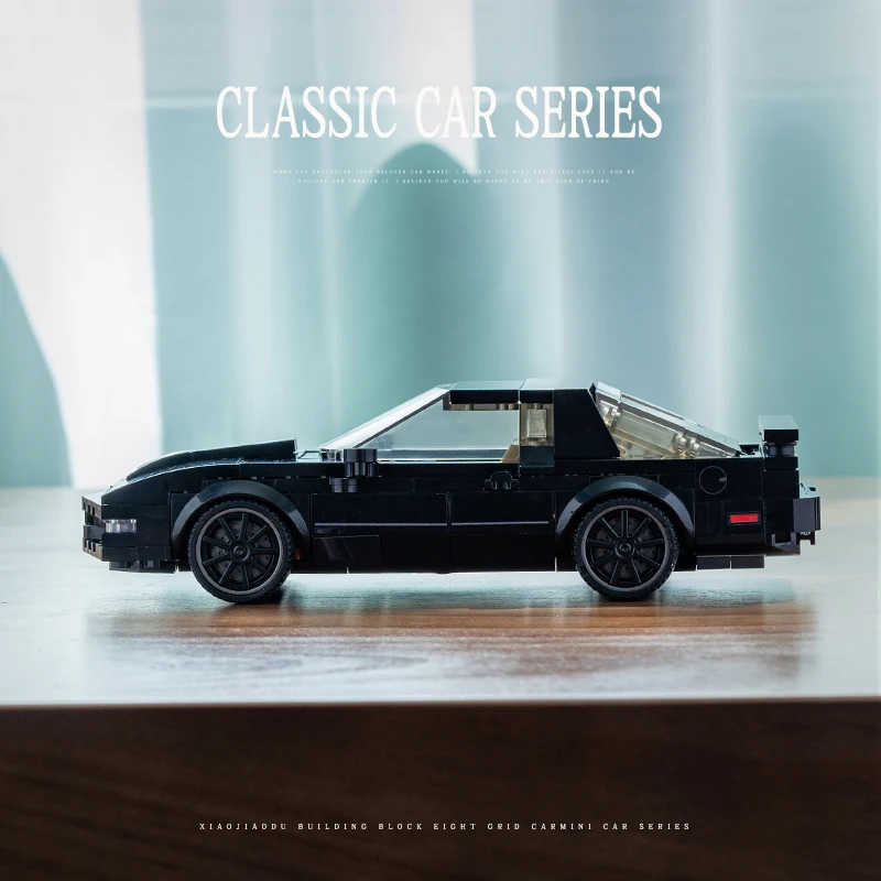 Modelo de construcción de automóviles súper deportivos City JDM, bloques de construcción de vehículos de carreras clásicos 1:24, ladrillos de Super Racers, regalos para niños y adultos