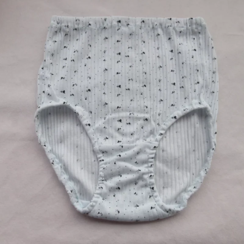 Adult Baby Printed Pure Cotton Bread Pants ABDLHigh Waist Comfortable Soft Training Panties Skin Friendly Breathable Home Briefs