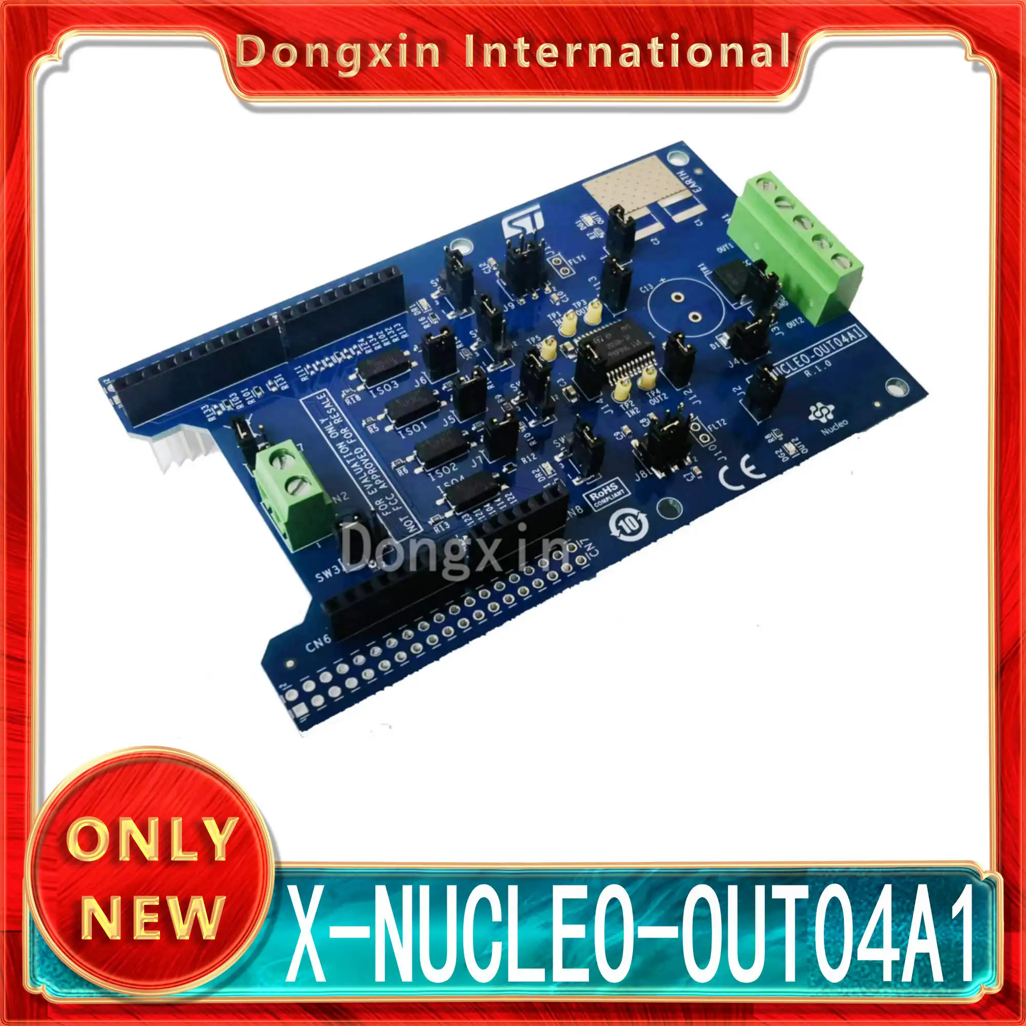 

Original Stock X-NUCLEO-OUT04A1 based on IPS2050H-32 industrial digital output expansion board