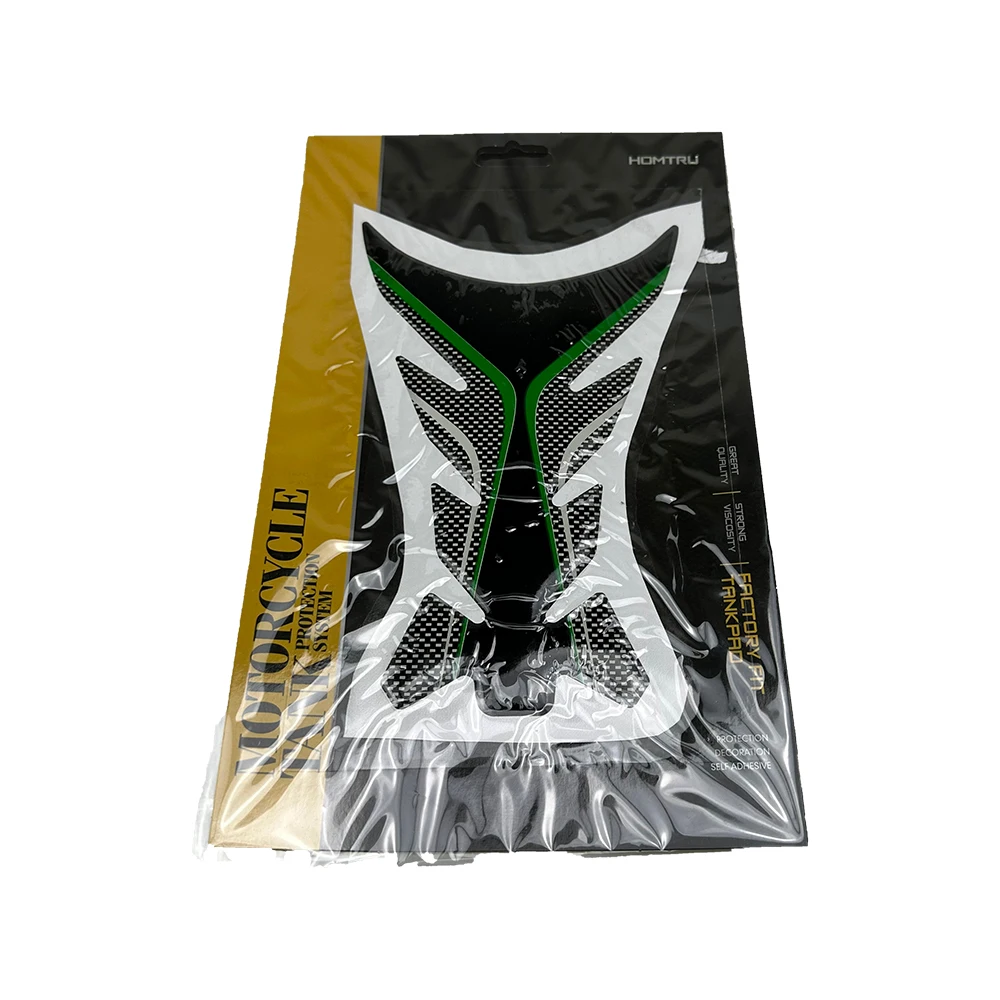 

For Kawasaki Z Z900 Sticker Motorcycle Fuel Tank Pad Protection Sticker Decal Fairing Kit Knee Fuel 3D LOGO Fish Bone Patch