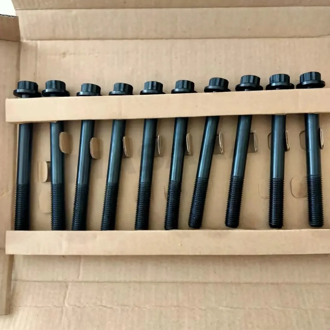 11056-vh002 10x engine Cylinder Head Bolt Set For Nissan QD32 Terrano I II 2.4 2.7 3.0