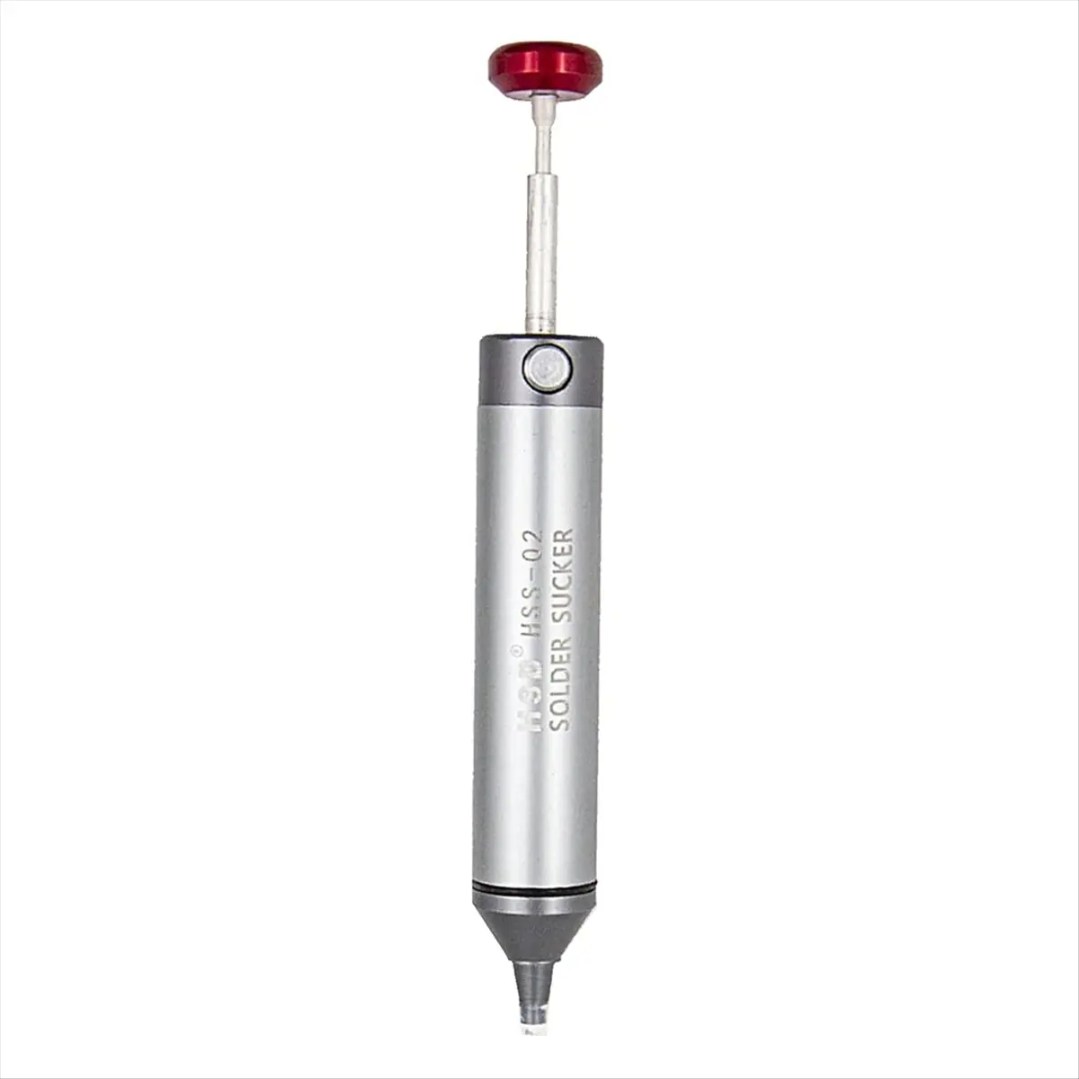 AA83 Solder Sucker - No Clog Aluminum Desoldering Pump with Strong Vacuum Suction,Heat Elastic Silicone Tube