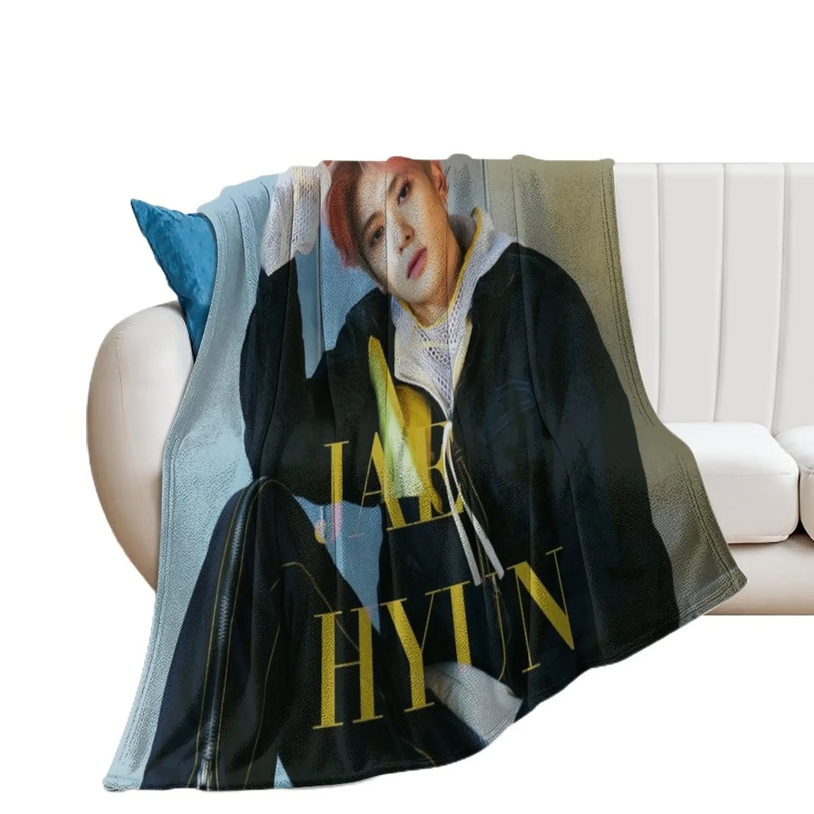 Jaehyun NCT 127 - Superhuman Throw Blanket valentine gift ideas heavy to sleep Beach Retros Blankets