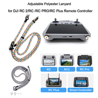 Wtohoby Adjustable Polyester Lanyard for DJI Mini 3 PRO/Mini 3 Drone for DJI RC Remote Controller Neck Strap Buckle Sling