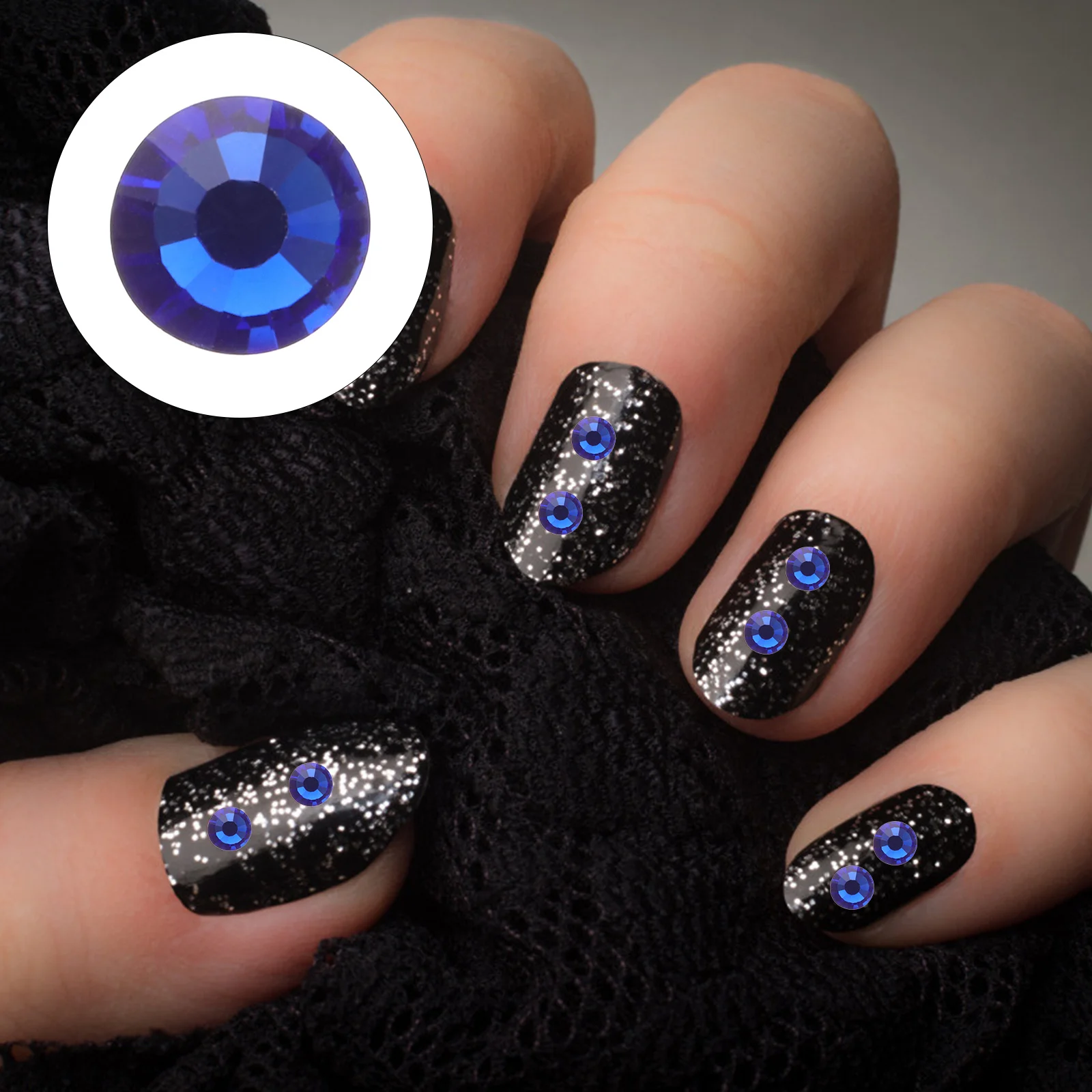 

1440 шт., водяная дрель, украшения для дизайна ногтей со стразами, украшения для маникюра с плоской задней частью, принадлежности для самостоятельного изготовления, подвески для ногтей